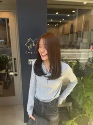 シャンプー＋カット＋シングルカラー¥8800