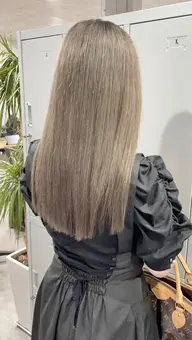 カット&アディクシーカラー&オージュア4STEPトリートメント