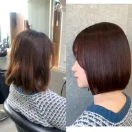 カット＋髪質改善カラー＋Aujuaトリートメント