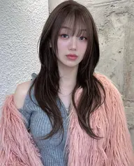 🉐 【先着3名限定】❤️韓国式ハッシュカット＋透明感カラー＋髪質改善ケラチントリートメント