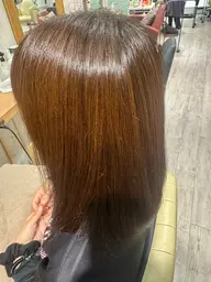 縮毛矯正+トリートメント