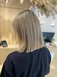 ケアブリーチ+ケアカラー+超音波3stepTR