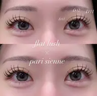 🌸4月限定クーポン🌸LEDグルーフラットラッシュ120本まで付け放題(初回オフ無料/LEDグルーオフ＋500)