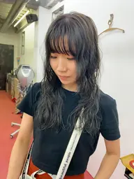 ¥15,000→¥4,000◆当日限定◆💫カット+カラー+クイックトリートメント【ブルーブラックや一時的な暗染めも◎】