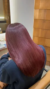 【パーソナルカラー付き🎈】髪質改善カラー🩷オーガニックカラー変更の場合+¥1100