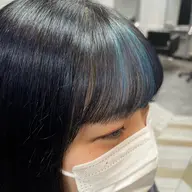 【 ✝️ インナー,デザインカラー 】（1回ブリーチ+ 2色以上）