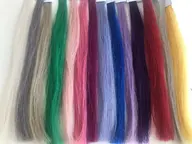 全部エクステを原色にする場合通常メニューに編み込み＋2000円とシール原色は＋1000円で変えれます