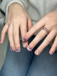 🦋マグネットネイル