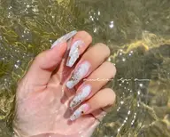 チップ(M)10本+〔時短デザイン〕塗りかけネイル♪