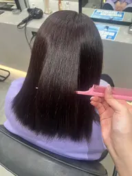 【白髪染め限定メニュー‼️】艶カラー＋トリートメント