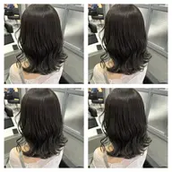 【就活生応援😙🎌】黒染め不使用地毛風カラー🍒ྀི＋スティーブンノル💜コーティングトリートメント💞