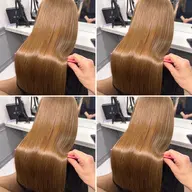 🌸ケアカラー＋💎髪質改善ULTOWAトリートメント＋超音波アイロン🌸【最上級髪質改善・美髪・イルミナカラー】