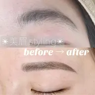 🧸美眉デザイン×WAX脱毛×眉メイク🧸