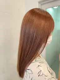 【🌈ブリーチ無しで明るいカラー🌈】ダブルカラー×超音波クイックTR🩵ローダメージハイトーンの方に💕