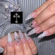 【オフあり】長さ出し10本🍩ワンカラーorラメグラ🥨 選べる100色☁️感想を投稿頂ける方☁️