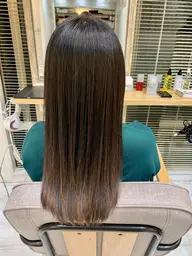 髪質改善矯正＋‪カット＋カラー