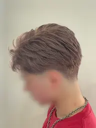 【✨️mana一押しメニュー✨️】メンズカット＋ブリーチ込ダブルカラー＋トリートメント