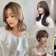 お好きな髪型に致します❣️【骨格診断✨小顔カット】+【1stepスチームTR】ミディアム、ロング　レイヤー　髪質改善