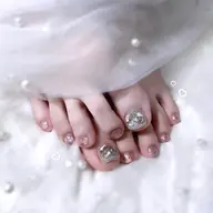 フットネイル🩵