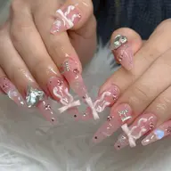 チップ長さ出し10本ワンカラー＋パーツつけ放題