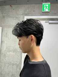 骨格矯正メンズカット＋ニュアンスパーマ