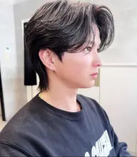 【🎈ご新規様限定🎈】メンズカット(センターパートウルフ🐺)