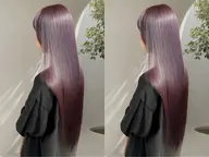 【ブリーチ苦手な方必見】ブリーチなしWカラー+うる艶トリートメント