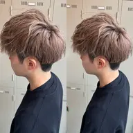 💠メンズカット＋ダブルカラー（ケアブリーチ）＋マイクロバブル💠