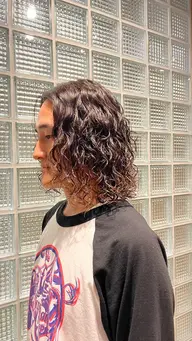 カット＋スパイラルパーマ