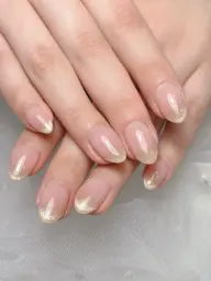 チークマグネットフレンチネイル🧲