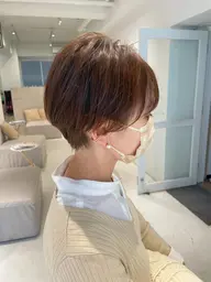 【根元ふわっとボリュームUP】 カット＋韓国式根元パーマ(プリカール)