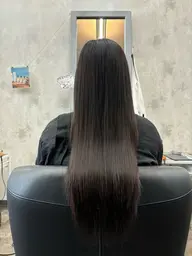 前髪カット➕縮毛矯正