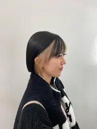 ブリーチインナーカラー❤️🔥+艶髪トリートメント