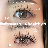 フラットラッシュ100本まで＋&healthy