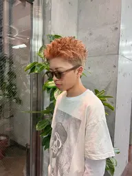 メンズカット＋ダブルカラー🌈