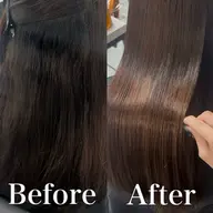 カット＋縮毛矯正＋1stepローズTR