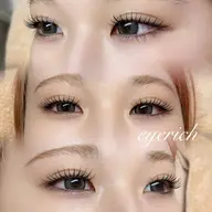 美まつ毛✨eyerich式まつ毛パーマ（アイシャンプー&トリートメント付き）🍁【千葉/千葉中央/まつ毛パーマ/マツパ】