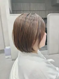 カット+リタッチカラー