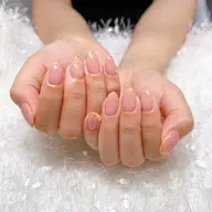 新規限定【オフ込💖フレンチ】ベースカラー＋¥880🎀デザインフレンチ＋¥1100✴️パラジェル¥600✴️