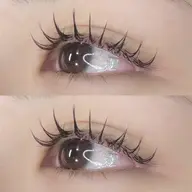 【3月限定】フラットラッシュ🪽🫧 100本🩵オフ無料コーティング付き✨