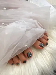 【フット】2hアートデザインネイル ¥3500