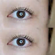 まつげパーマ 上下