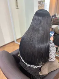 ブリーチなしダブルカラー+ カット+ 1step トリートメント🩵