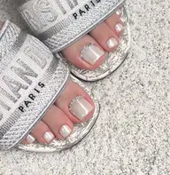 【フット】フットミラーネイル＆オーロラネイル◆¥8480