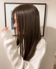 ✨触れたくなる艶髮✨カット＋酸性縮毛矯正＋超音波TR