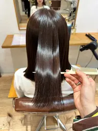 当日minimo限定❕カット+カラー+縮毛矯正+Aujuaクイックトリートメント🧴✨