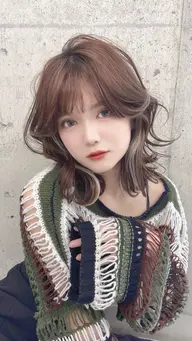 【新生活、ミニモ学割クーポン🌟】全頭ブリーチ(デザインも含む)+カラー+クイックトリートメント🍒