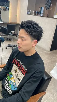 〘 メンズパーマ 👨🏼‍🦱🥂〙＋ カット