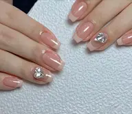 上品なフレンチ(ベースカラー付) 5300/ガラスフレンチ5800(オフ有)