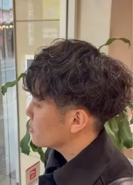 メンズカット+パーマ+クイックトリートメント❄️